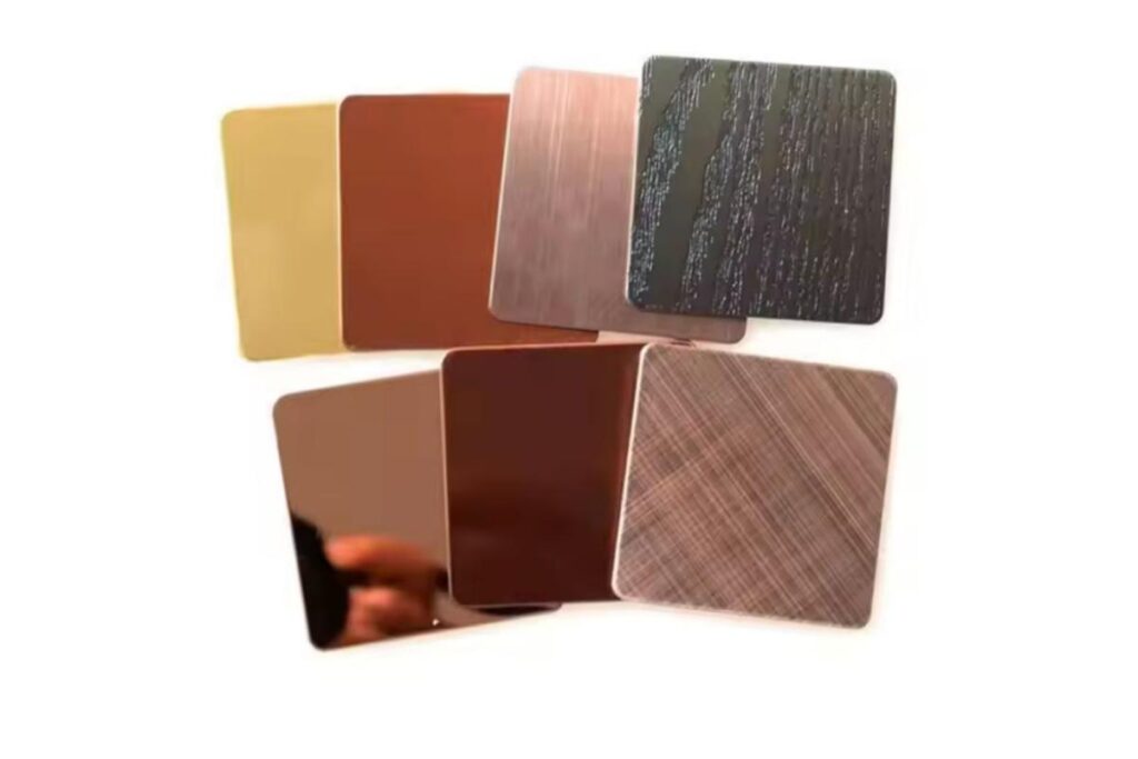 colored stainless steel sheets of Jianglin