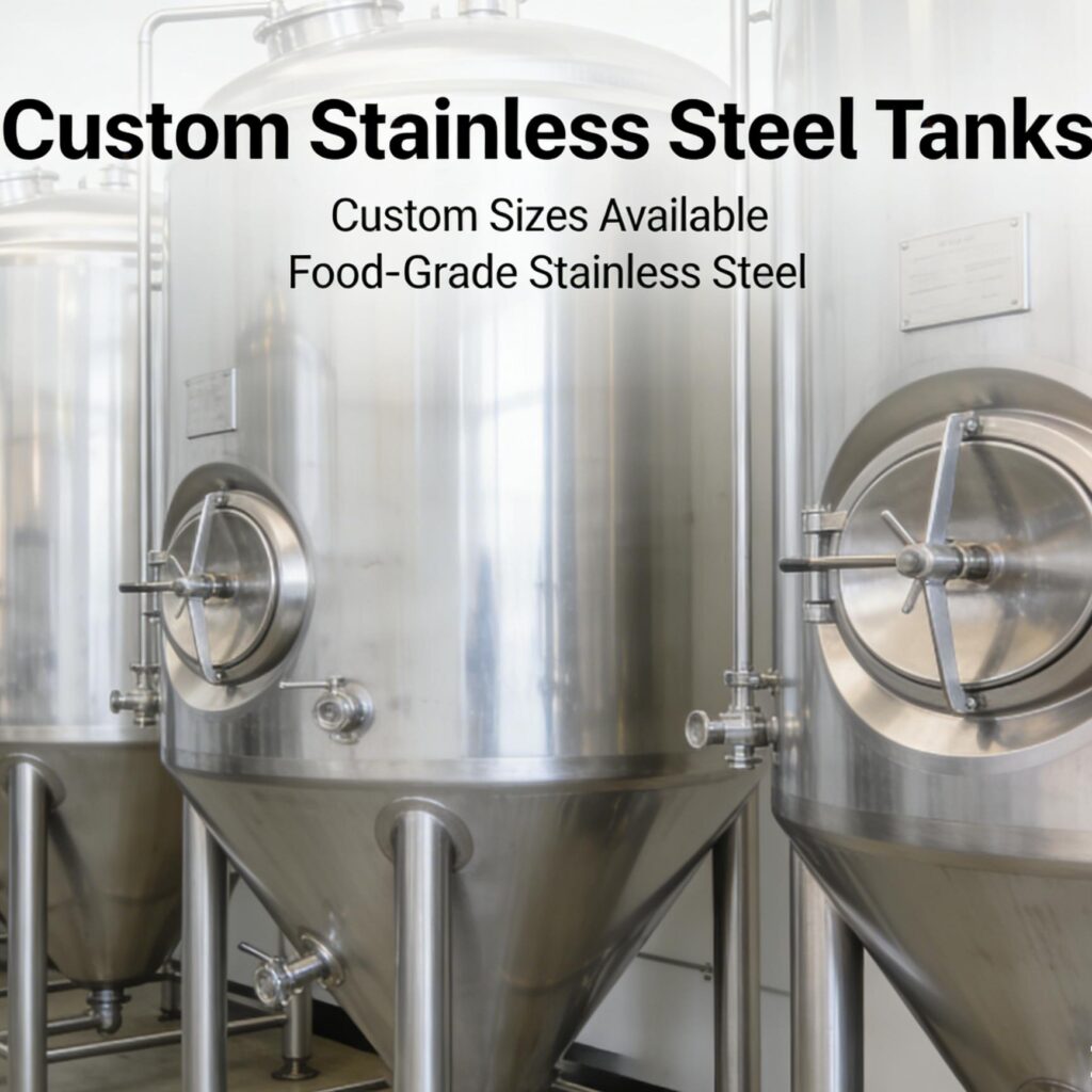 Custom Stainless Steel Tanks from Jianglin Steel