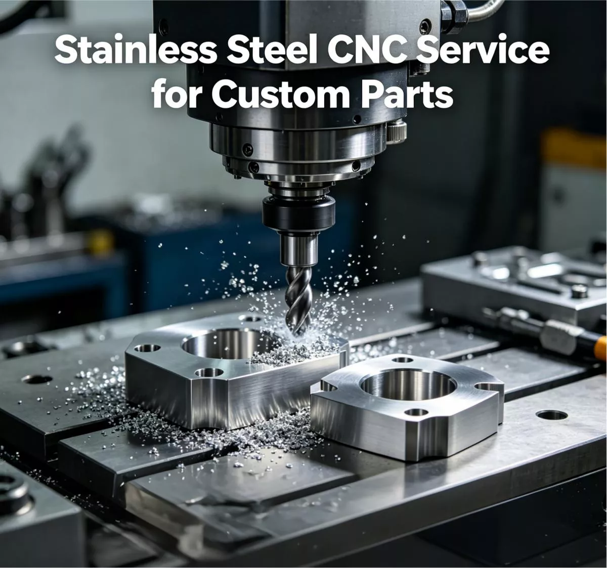 Stainless Steel CNC Service for Custom Parts of Jianglin
