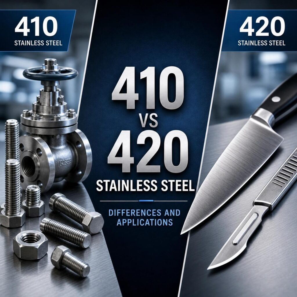 410 vs 420 Stainless Steel of Jianglin